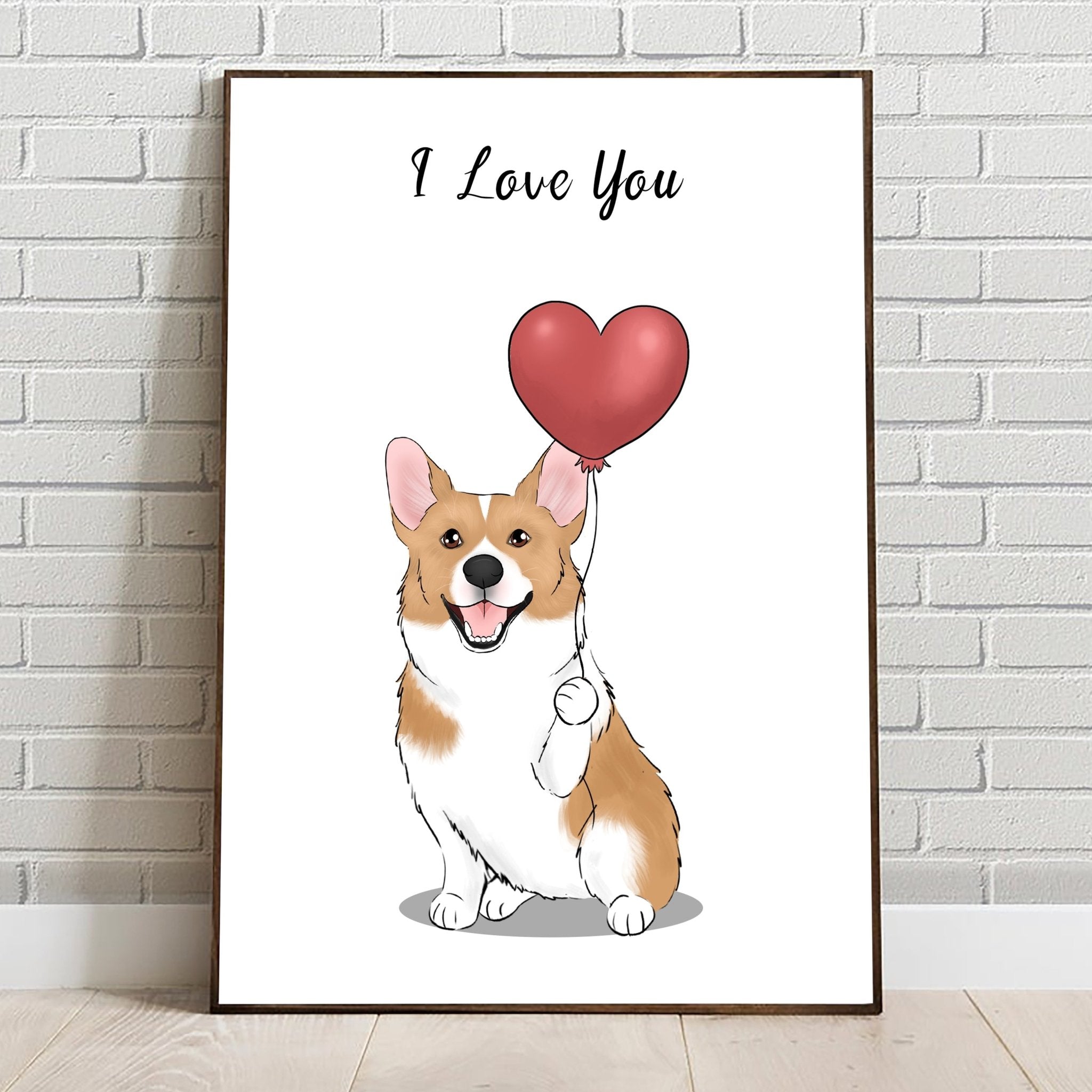 Custom Personalised Greeting Card / Birthday, Anniversay Card with Pet Portrait - Adventures of Rubi