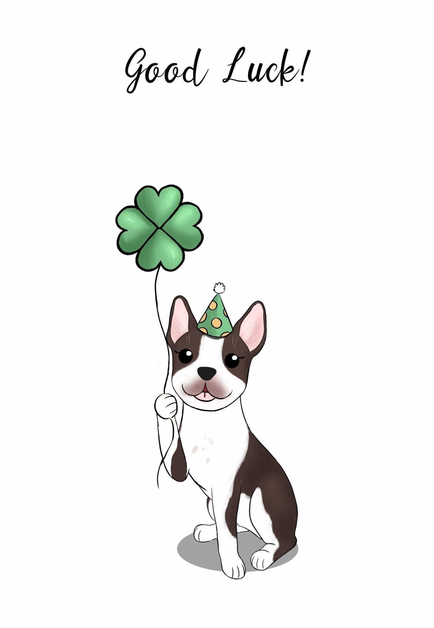 Custom Personalised Greeting Card / Birthday, Anniversay Card with Pet Portrait - Adventures of Rubi