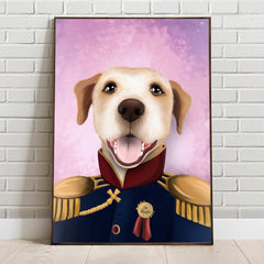 Custom Personalised Royal Pet Portrait - Turn your pet into a royalty! - Adventures of Rubi